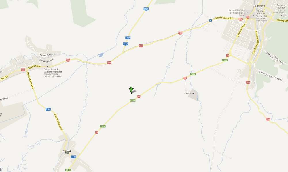 Harta Aerodrom / Aeroport Zarnesti